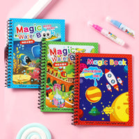 Portable Magic Water Coloring Book for Kids