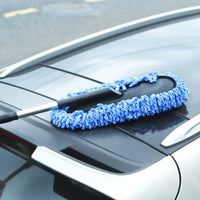 (FREE HOME DELIVERY) Microfiber Car Cleaning Duster Telescopic Brush – Interior & Exterior Vehicle Cleaner