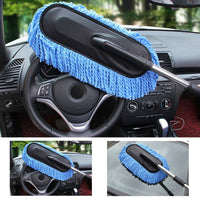 (FREE HOME DELIVERY) Microfiber Car Cleaning Duster Telescopic Brush – Interior & Exterior Vehicle Cleaner