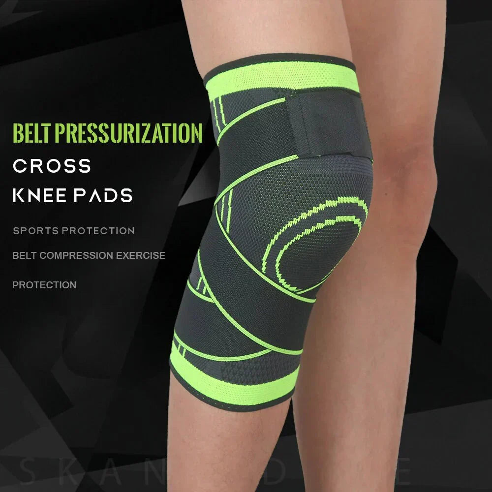 Kneepad Elastic Bandage Knee Protector For Work Sport knee Brace Fitness Running