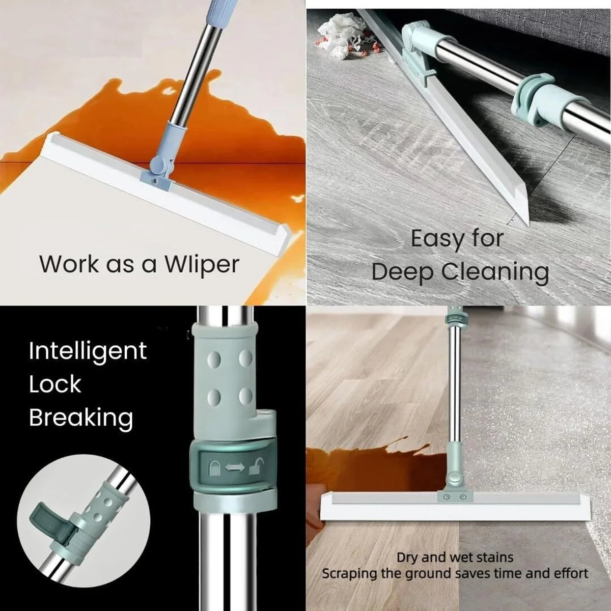 ( FREE HOME DELIVERY ) Magic Broom – 180° Rotating Floor Cleaner