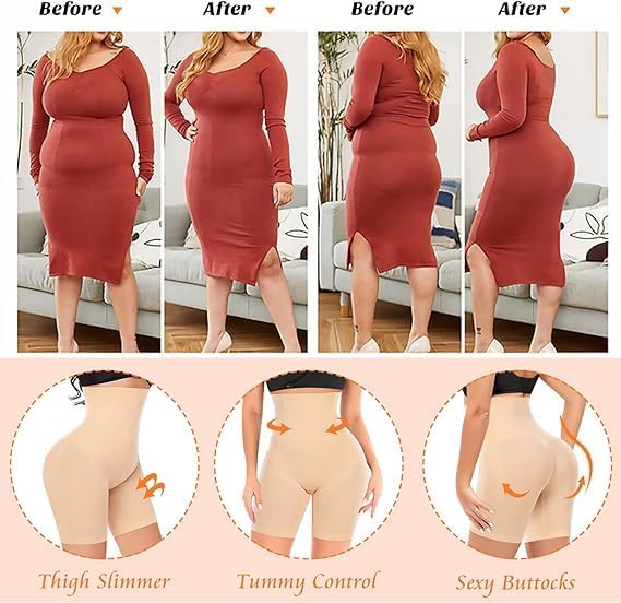 High Waist Tummy Control Shapewear for Women 🌟💃