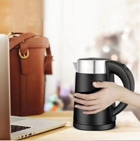 Small Portable Electric Tea Kettle – 2.0L Mini Travel Water Boiler