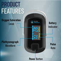 ❤️🩺 Digital Fingertip Pulse Oximeter (Free Home Delivery)