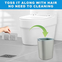 (Pack Of 12) Disposable Drain Hair Catcher Mesh Stickers With Free Delivery