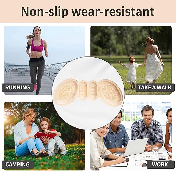 Back Shoe/Sandal Insoles for Adjust Size Foot Pain Relief and Comfort - Pack of 4️⃣ / 6️⃣ / 8️⃣ Pairs
