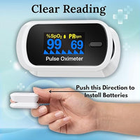 ❤️🩺 Digital Fingertip Pulse Oximeter (Free Home Delivery)