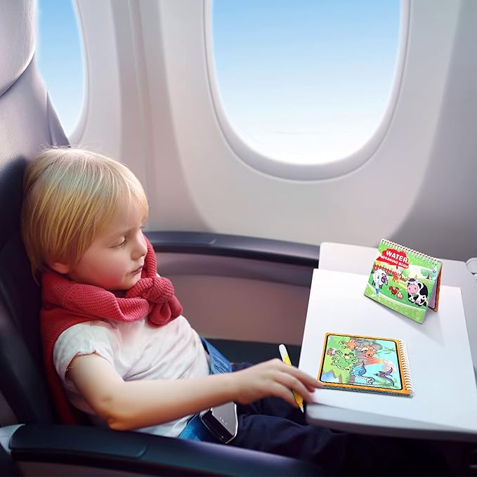 Portable Magic Water Coloring Book for Kids