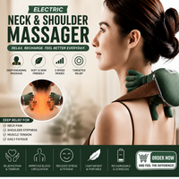 FREE HOME DELIVERY | OPEN & CHECK BEFORE PAYMENT | Electric Neck & Shoulder Massager