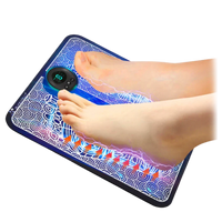 Rechargeable Portable EMS Electric Foot Massage Pad Feet Simulator