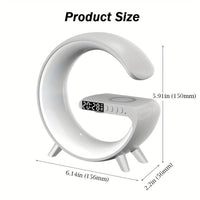 Multifunctional Lamp With Bluetooth Speaker Wireless Charger Sunrise Wake-up & Alarm Clock