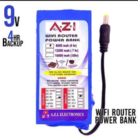 WiFi Router UPS Power Bank 9 Volts  - 4 Hours Guaranteed Backup - Tp Link Tenda PTCL & Other Routers