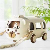 Bus Water Bottle 500ml Water Drinking Bottle for Child Travel