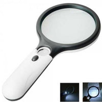 (FREE HOME DELIVERY) 3X LED Magnifying Glass with Built-in Light – Reading, Inspection & Repair Lens 🔍