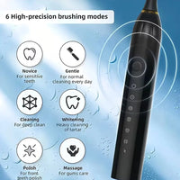 ( FREE HOME DELIVERY ) X3 Rechargeable Sonic Toothbrush – Deep Clean & Whitening