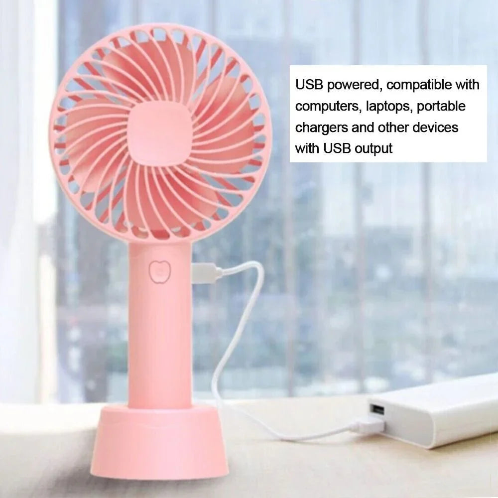 Rechargeable Mini Handheld Portable Fan