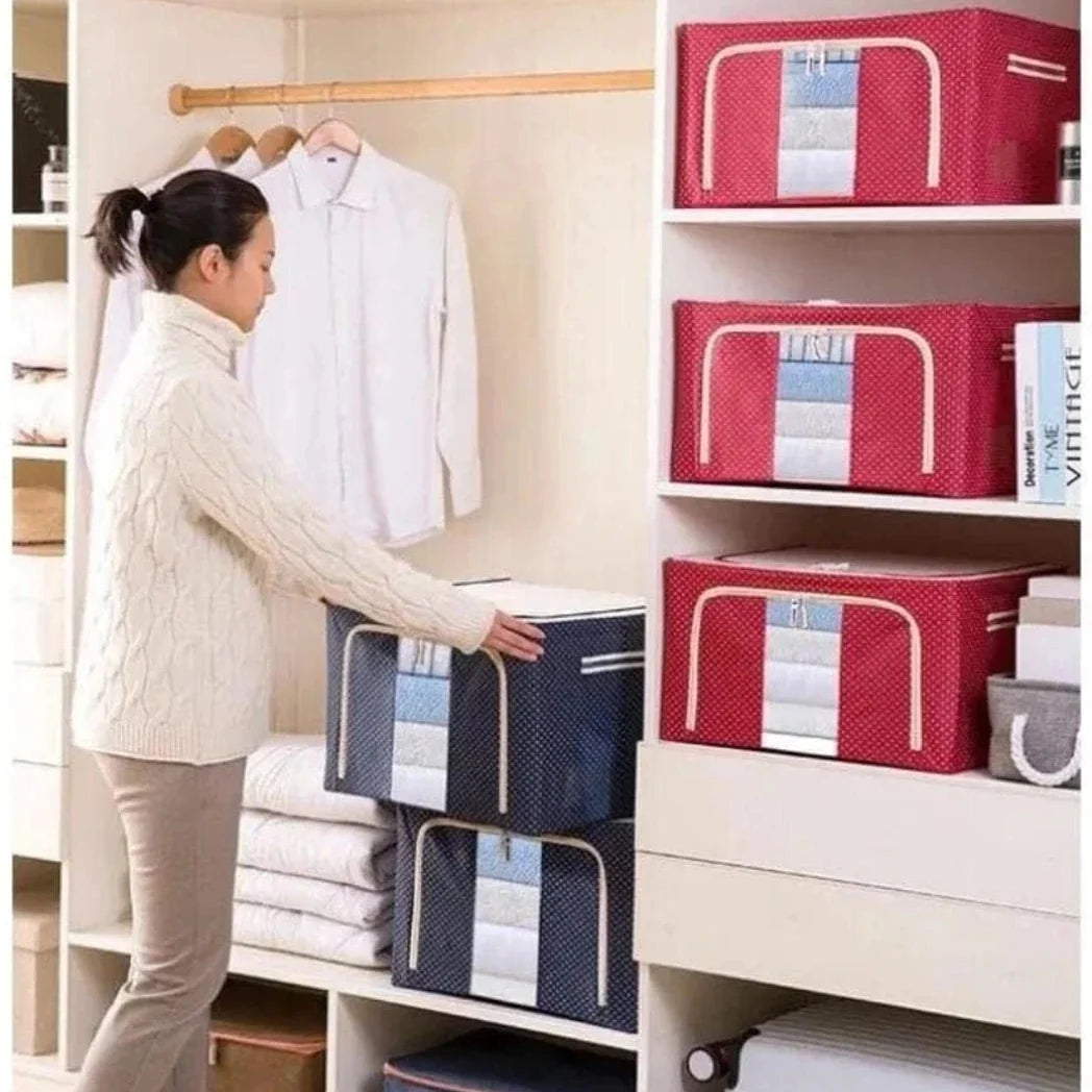 [FREE DELIVERY] 66L Multi-Functional Foldable Clothes Storage Bag